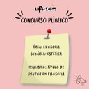 Concurso público para Filosofia