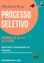 Processo seletivo para mestrado e doutorado do PPGFil-UFSCar (ingresso em 2021)